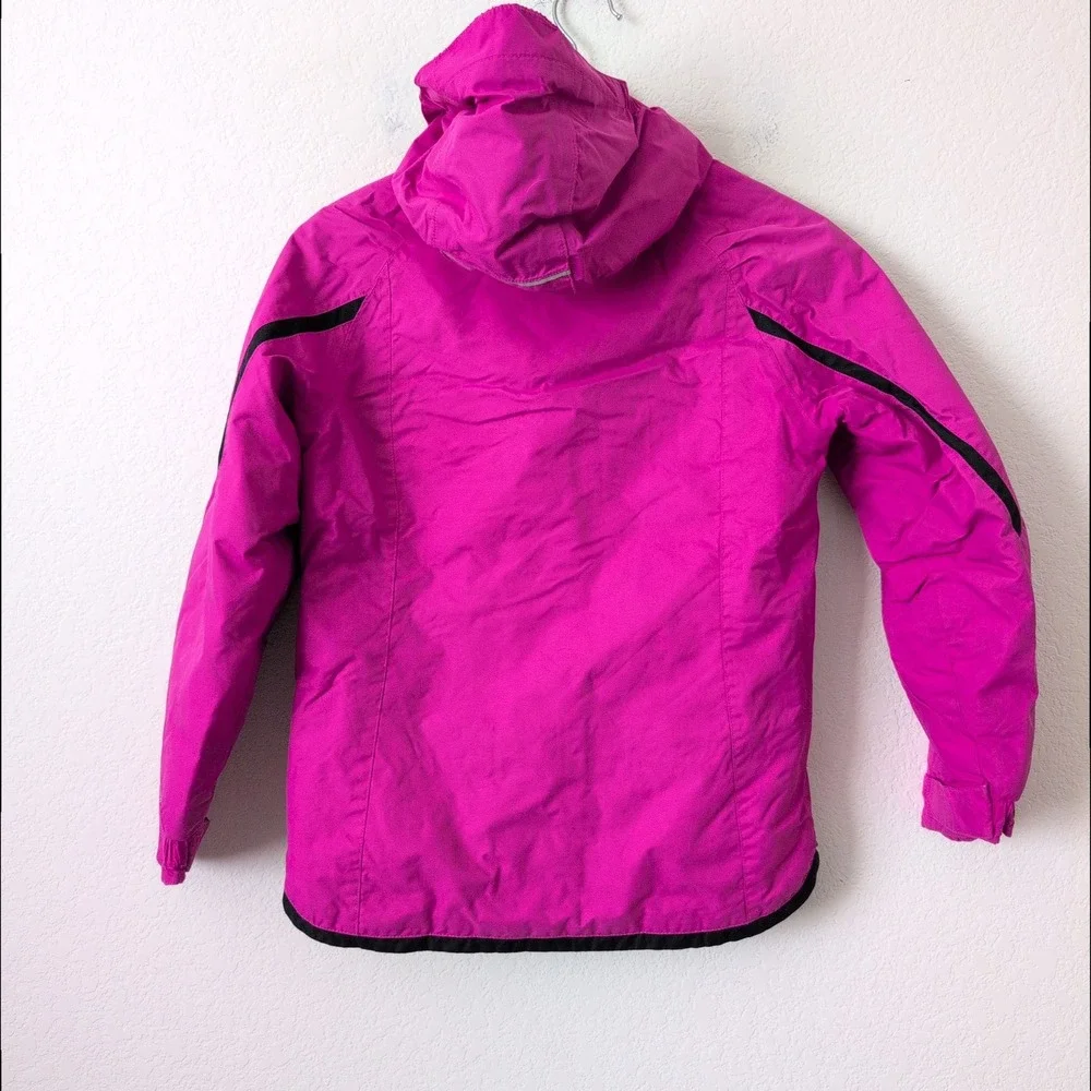 Columbia Girls Pink Omni-Heat Omni-Tech Insulated Winter Jacket Snow Sz‎ M 10/12